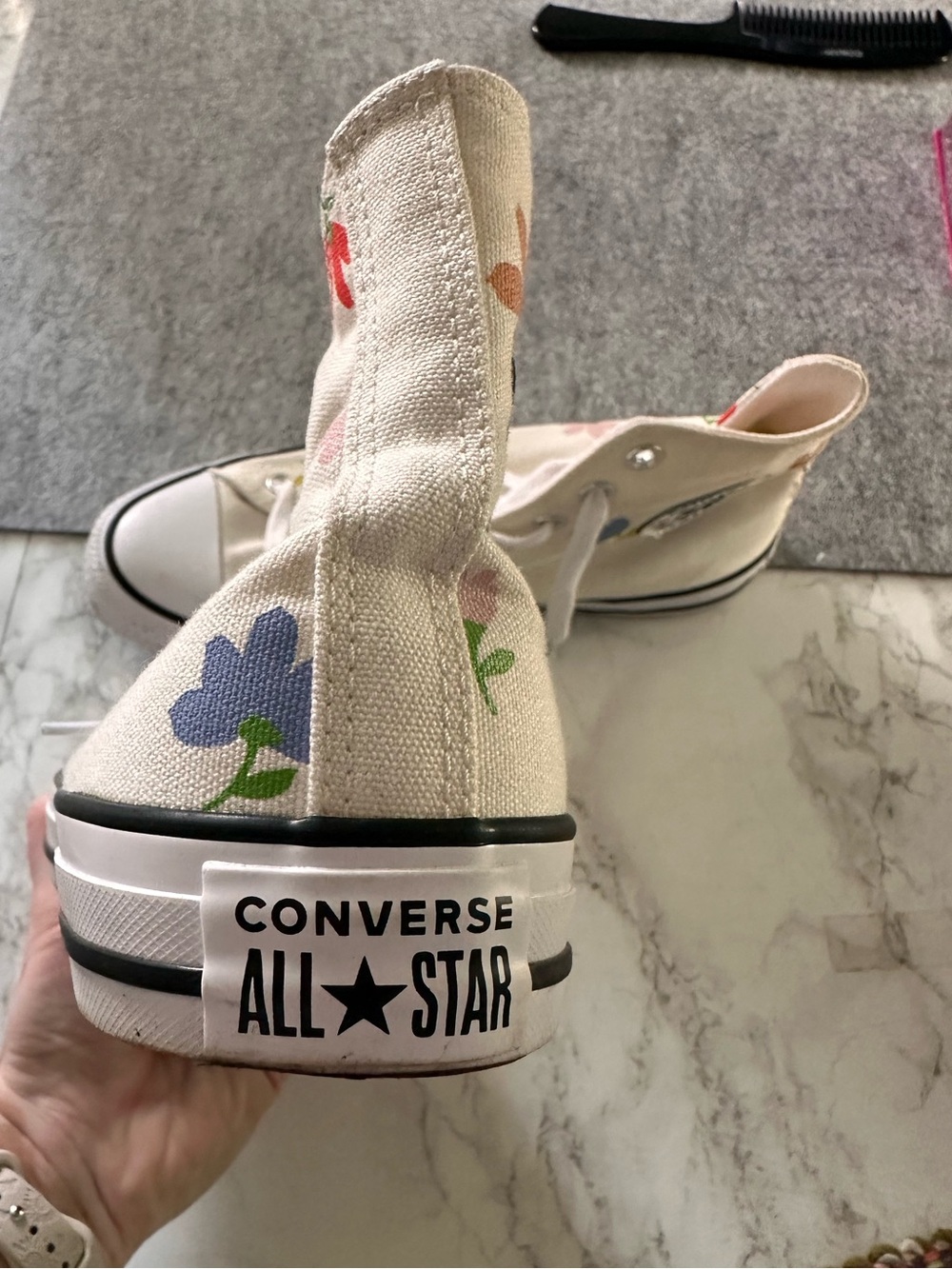 Converse High Top Garden Party Sneakers - Picture 8 of 8